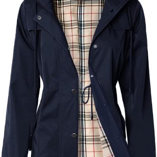 SaphiRose Long Hooded Rain Jacket Outdoor Raincoat image 1
